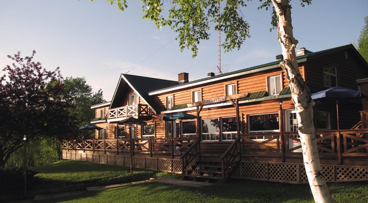 L'auberge de la Pourvoirie Club Fontbrune.