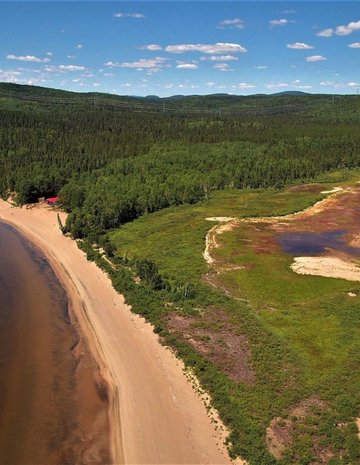Le paysage de la Pourvoirie Lacs des Sables et Paradis