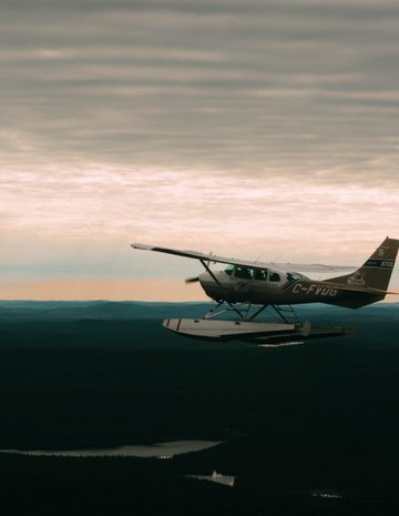 Hydravion à la Pourvoirie Mirage 