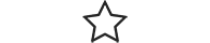 Empty star pictogram