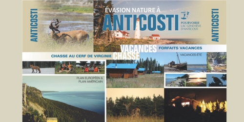 Pourvoirie Lac Genevieve d'Anticosti pictures of landscapes and deer